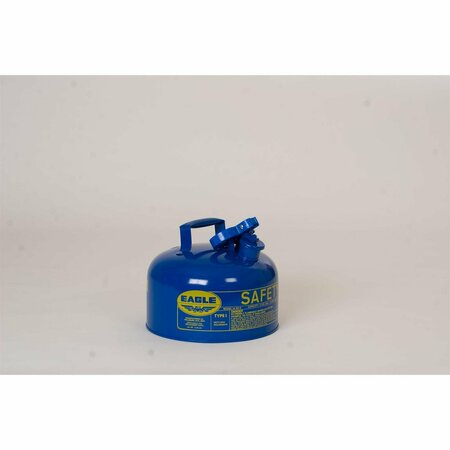 EAGLE SAFETY CANS, Metal - Blue Kerosene, CAPACITY: 2 Gal. UI20SB